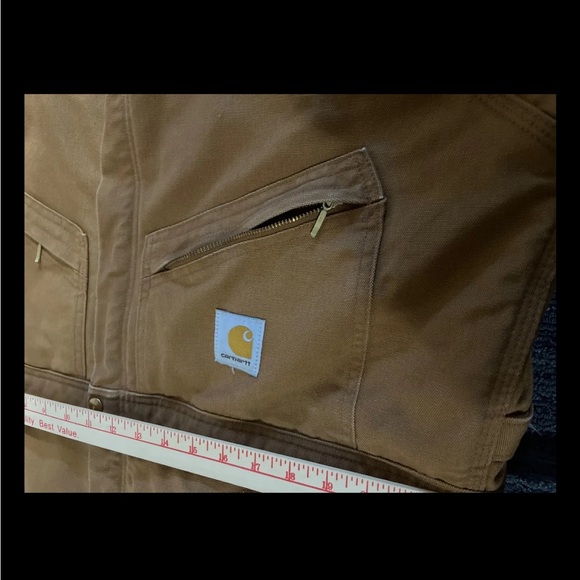 Carhartt Coveralls Arctic Quilt Lined Duck Overalls Mens 48 Never Worn - Picture 6 of 7